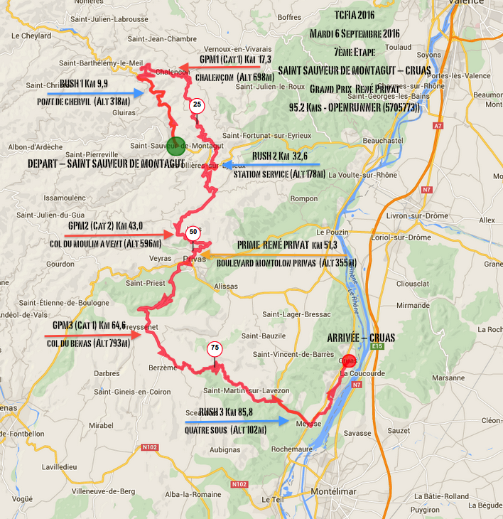 7e ETAPE SSM CRUAS a