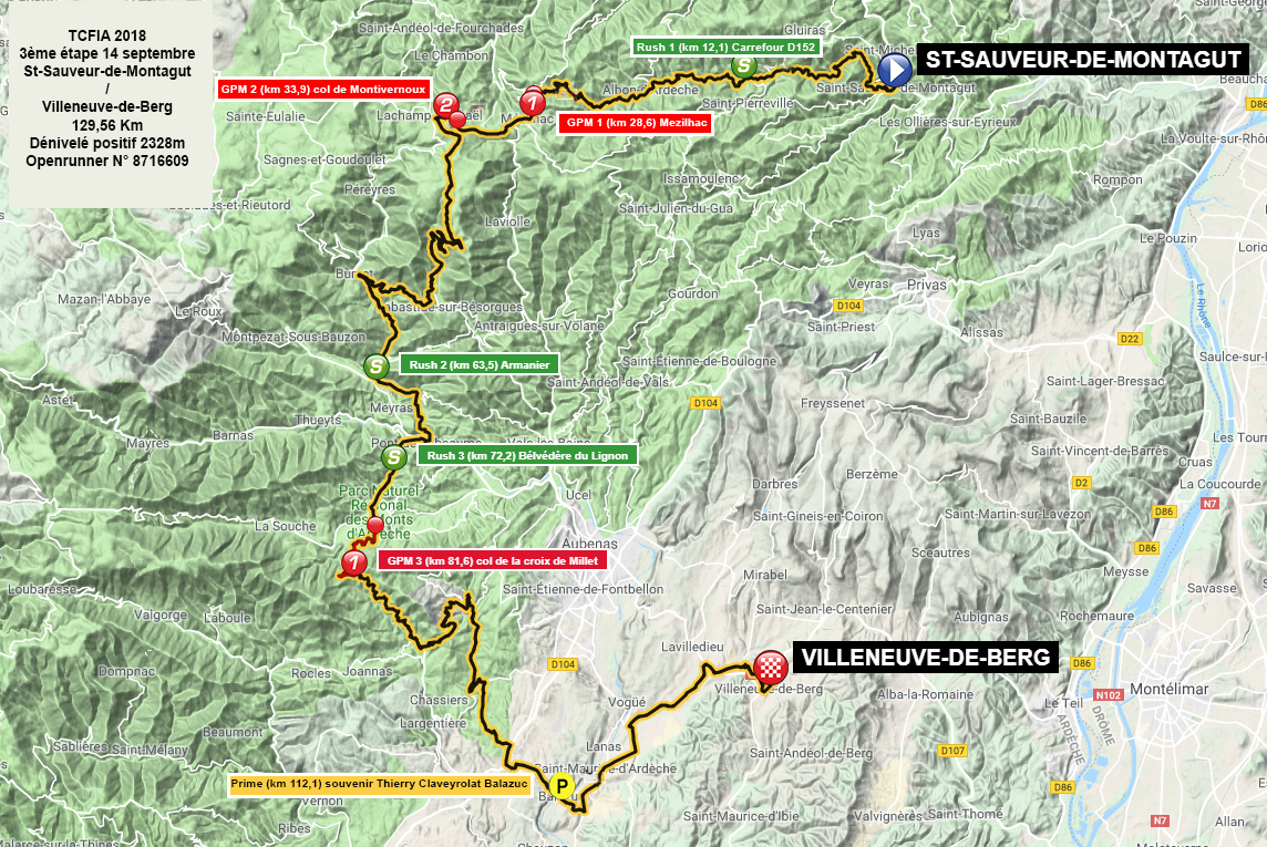 3eme etape St Sauveur villeneuve B