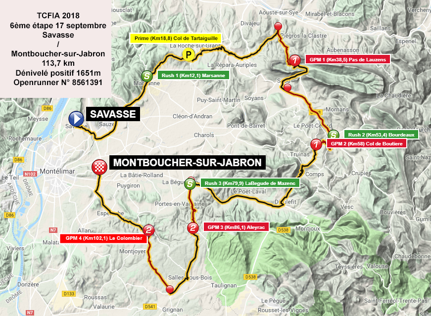 6eme etape savasse Montboucher