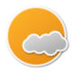 Soleil et nuages &eacute;pars